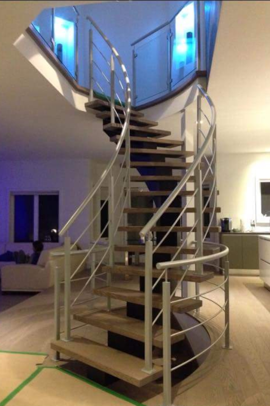 escalier d'acier à Montréal